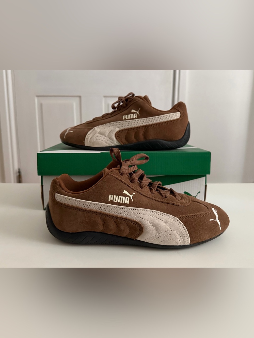 PUMA Speedcat OG Sneakers Haute Coffee-Frosted Ivory
